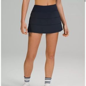 Lululemon Pace Rival Mid-Rise Skirt True Navy 6 Reg